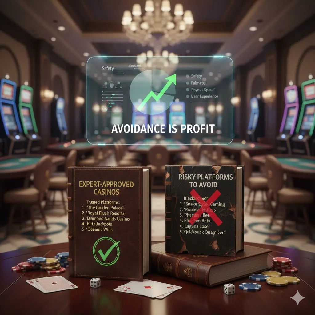 หลีกเลี่ยงการพลาดท่า: แนะนำคาสิโนหลังการประเมินโดยผู้เชี่ยวชาญ พร้อมเตือนรายชื่อแพลตฟอร์มที่ควรระวัง